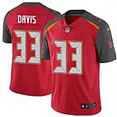 Nike Men & Women & Youth Buccaneers 33 Carlton Davis Red NFL Vapor Untouchable Limited Jersey,baseball caps,new era cap wholesale,wholesale hats